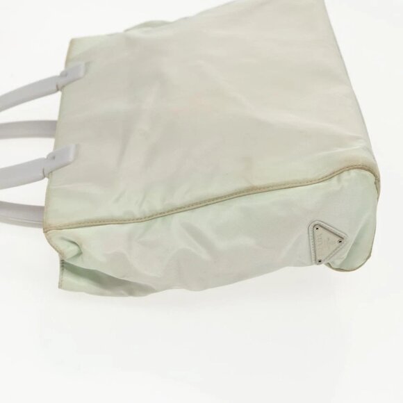 PRADA Hand Bag Nylon Gray Auth fm3988 - Picture 10 of 16